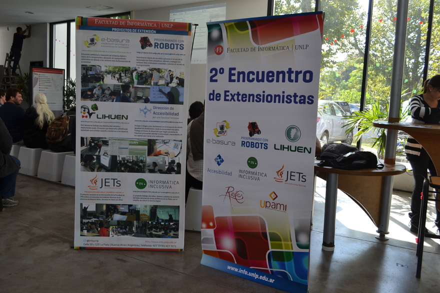 Se realizó el 2do Encuentro de Extensionistas en la Facultad de Informática 2